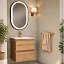 Promo mueble de baño Nido 2 cajones suspendido fondo reducido de Visobath